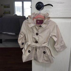Jack And Milly Ruffled Trench Coat